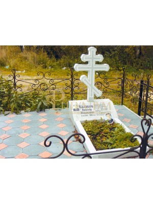 Памятник из белого мрамора № 7 — ritualum.ru Памятник из белого мрамора № 7 — ritualum.ru